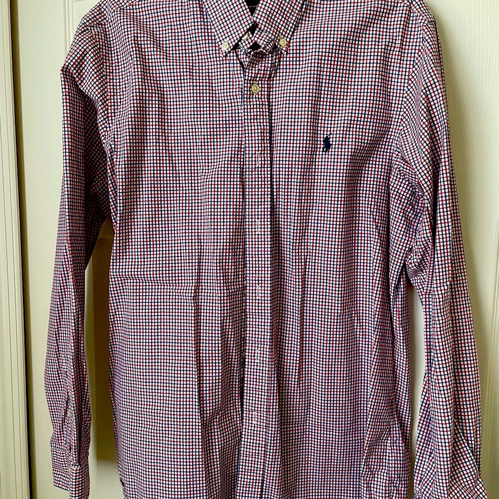 Ralph Lauren Checkered Button Down Shirt
